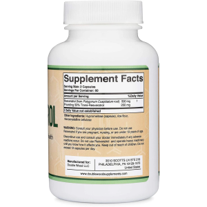 Resveratrol 250 мг 120 капсули | Double Wood