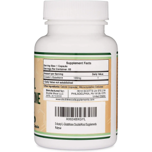 S-Acetyl L-Glutathione 100 мг 60 капсули | Double Wood