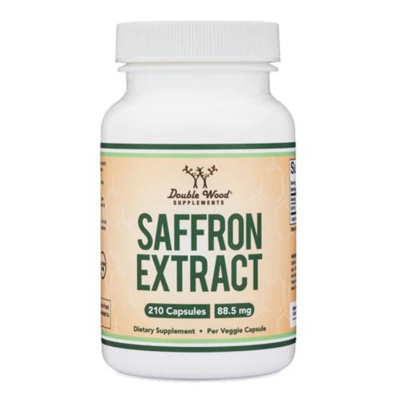 Saffron Extract 88,5 мг 210 капсули | Double Wood