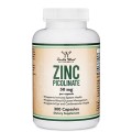 [Zinc Picolinate 50 мг 300 капсули | Double Wood Поддържа имунната система Подходящ за прием по време на настинка Грижи се за здравето на кожата Подпомага здравето на очите Цинк Пиколинат 50 мг на капсул