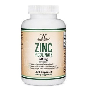 Zinc Picolinate 50 мг 300 капсули | Double Wood