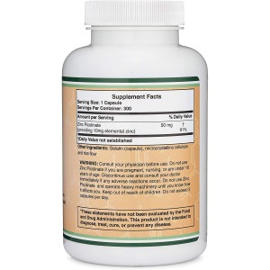 Zinc Picolinate 50 мг 300 капсули | Double Wood