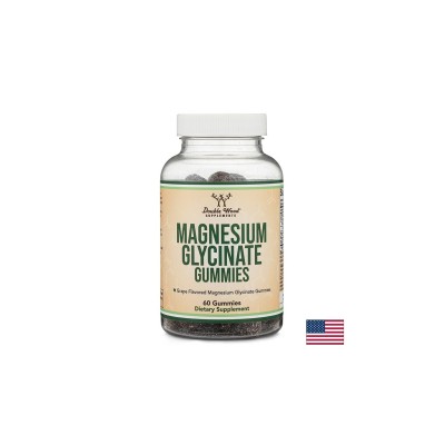 Магнезий бисглицинат 60 mg, 60 желирани таблетки | Double Wood Supplements Магнезий бисглицинат 60 mg, 60 желирани таблетки | Double Wood Supplements