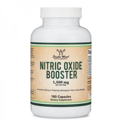 Nitric Oxide Booster 180 капсули | Double Wood