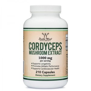 Cordyceps Mushroom Extract 500 мг 210 капсули | Double Wood Cordyceps Mushroom Extract 500 мг 210 капсули | Double Wood
