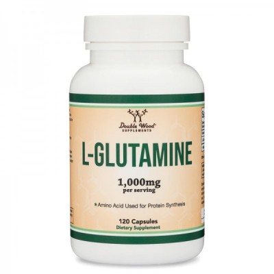 L-Glutamine 120 капсули | Double Wood