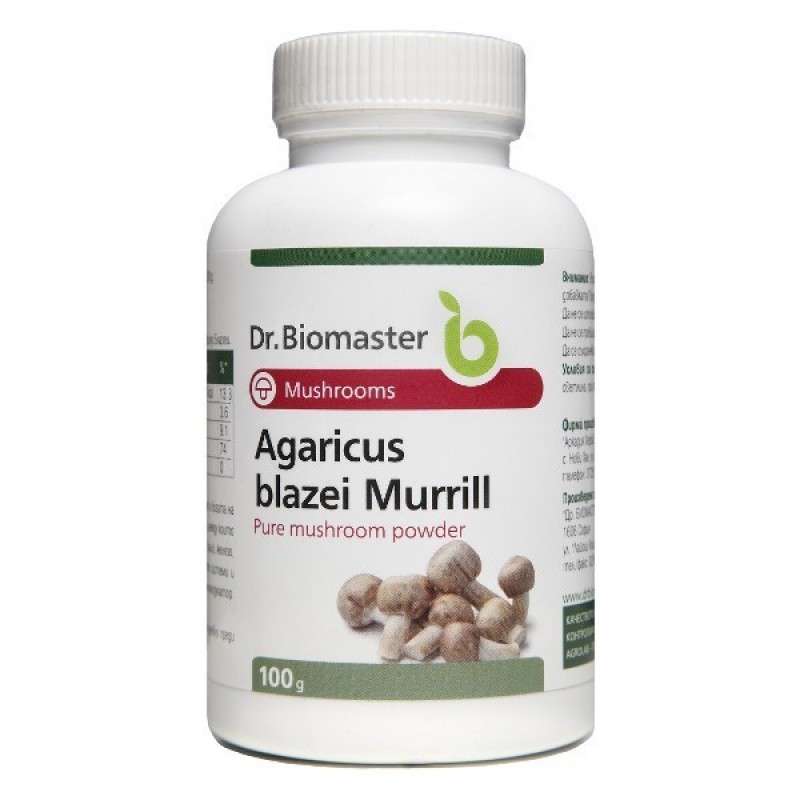 Agaricus Blazei Murrill 100 гр | Dr. Biomaster