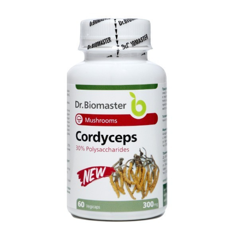 Cordyceps 60 капсули | Dr. Biomaster