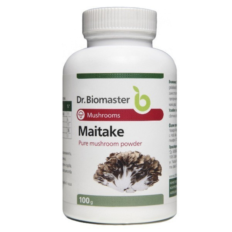 Maitake Mushroom 100 гр прах | Dr. Biomaster