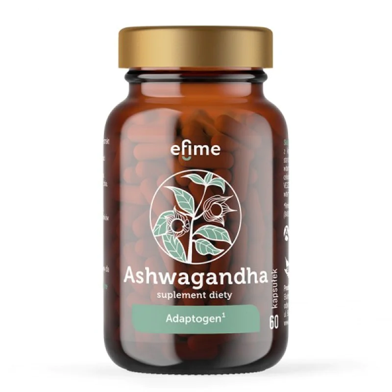 Efime Ashwagandha 60 капсули | EkaMedica