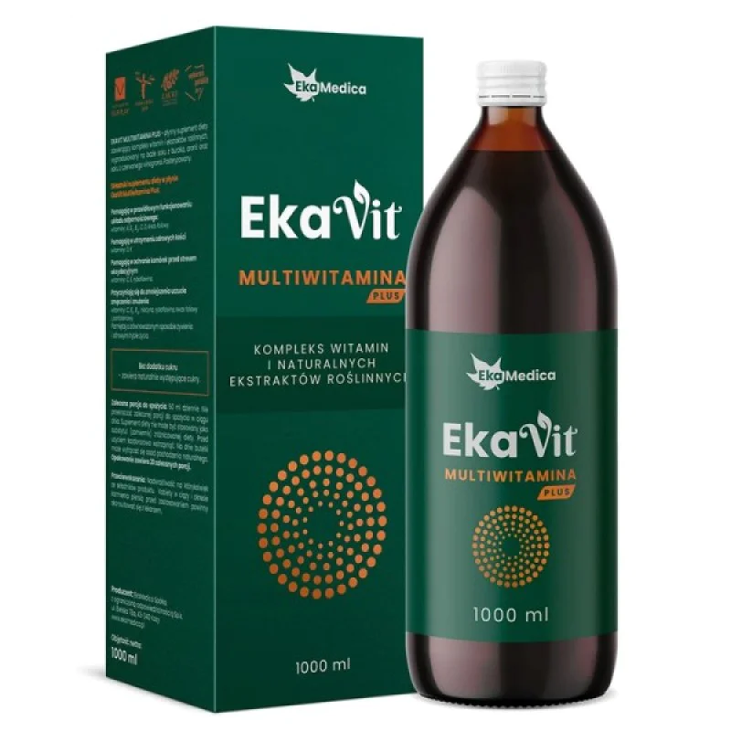 EkaVit Liquid Multivitamin Plus 1 л | EkaMedica EkaVit Liquid Multivitamin Plus 1 л | EkaMedica