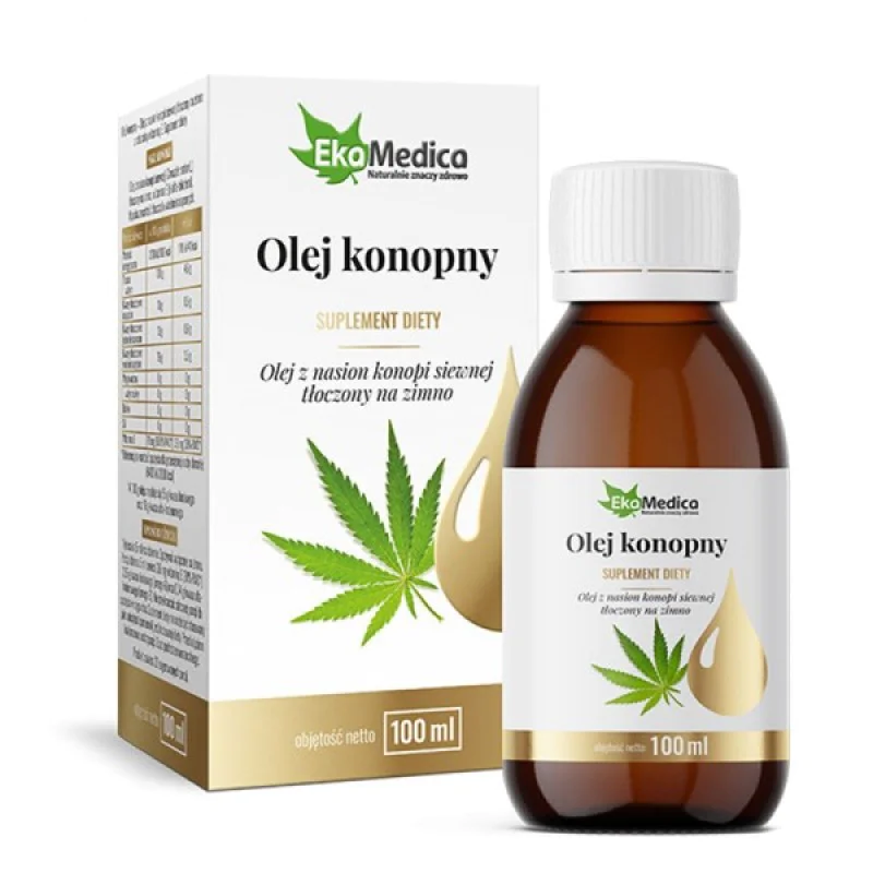 Hemp Seed Oil 100 мл | EkaMedica Hemp Seed Oil 100 мл | EkaMedica