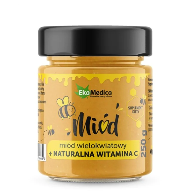 Multicoloured Honey with Natural Vitamin C 250 гр | EkaMedica Multicoloured Honey with Natural Vitamin C 250 гр | EkaMedica