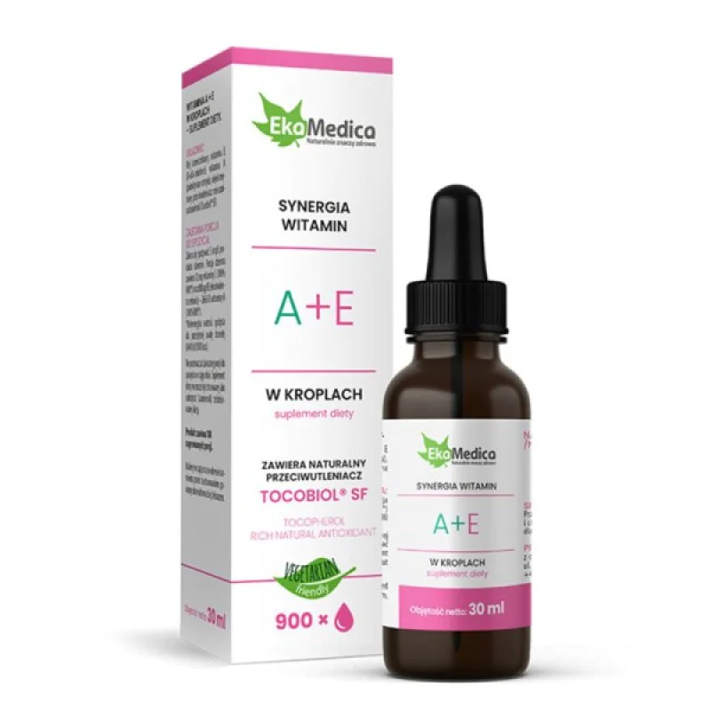 Vitamin А+Е Drops 30 мл | EkaMedica Vitamin А+Е Drops 30 мл | EkaMedica