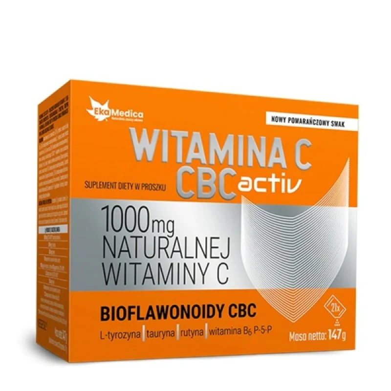 Vitamin C CBC Active 1000 мг 21 сашета | EkaMedica Vitamin C CBC Active 1000 мг 21 сашета | EkaMedica