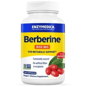 Berberine 800 mg - 120 капсули | Enzymedica