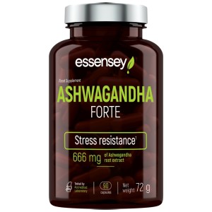 Ashwagandha Forte 666 mg - 90 капсули | ESSENSEY