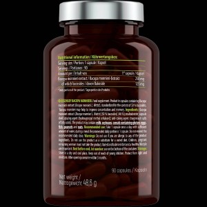 Bacopa Monnieri 250 mg - 90 капсули | ESSENSEY Bacopa Monnieri 250 mg - 90 капсули | ESSENSEY