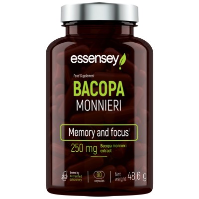 Bacopa Monnieri 250 mg - 90 капсули | ESSENSEY