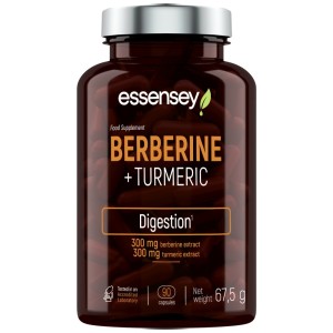 Berberine + Turmeric - 90 капсули | ESSENSEY Berberine + Turmeric - 90 капсули | ESSENSEY