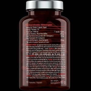 Caffeine 200 mg - 120 капсули | ESSENSEY