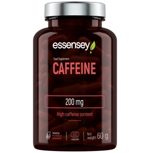 Caffeine 200 mg - 120 капсули | ESSENSEY
