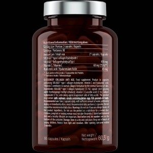 Collagen Anti Age | with Vitamin C & Hyaluronic Acid - 90 капсули | ESSENSEY