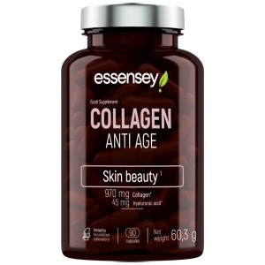 Collagen Anti Age | with Vitamin C & Hyaluronic Acid - 90 капсули | ESSENSEY