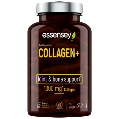 Collagen+ | with Vitamin C - 90 капсули | ESSENSEY Collagen+ | with Vitamin C - 90 капсули | ESSENSEY