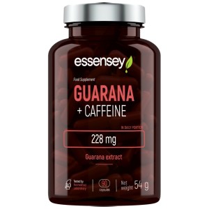 Guarana + Caffeine - 90 капсули | ESSENSEY