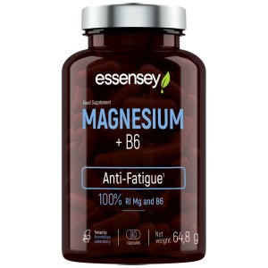 Magnesium 187.5 mg + B6 - 90 капсули | ESSENSEY