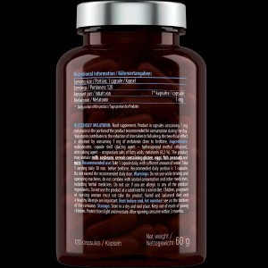 Melatonin 1 mg - 120 капсули | ESSENSEY