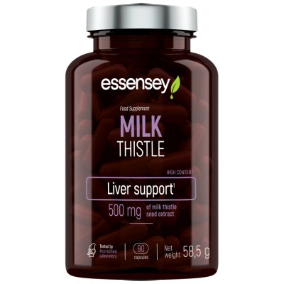 Milk Thistle 500 mg - 90 капсули | ESSENSEY