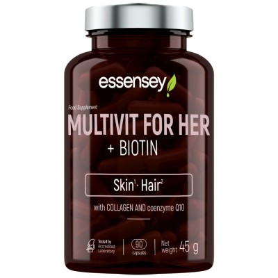 Multivit for Her + Biotin - 90 капсули | ESSENSEY