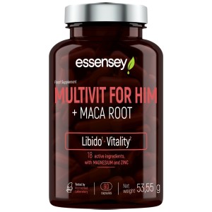 Multivit for Him + Maca Root - 90 капсули | ESSENSEY