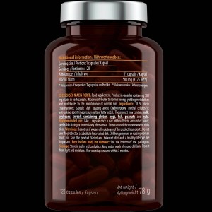 Niacin Forte 500 mg - 120 капсули | ESSENSEY