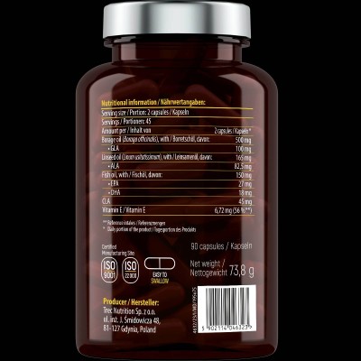 Omega 3-6-9 with Fish Oil - 90 Гел капсули | ESSENSEY