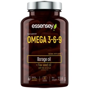 Omega 3-6-9 with Fish Oil - 90 Гел капсули | ESSENSEY