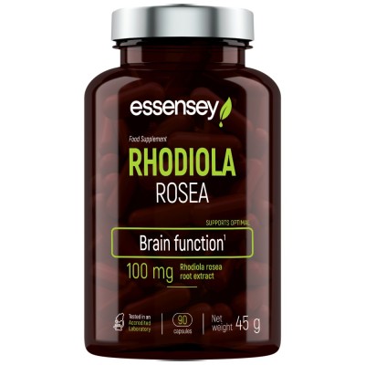 Rhodiola Rosea 100 mg - 90 капсули | ESSENSEY Rhodiola Rosea 100 mg - 90 капсули | ESSENSEY