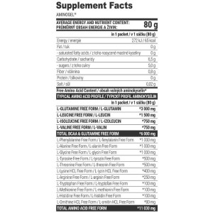 Aminogel - Череша 80 г | Extrifit Sports Nutrition