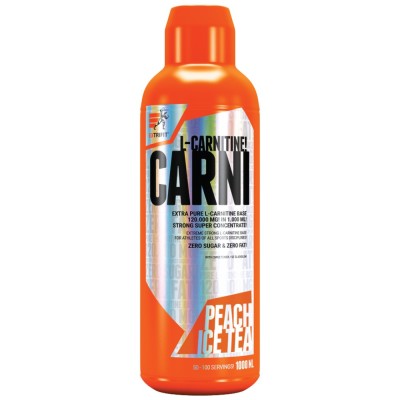 Carni Liquid L-Carnitine 120000 - Студен чай праскова 1000 мл | Extrifit Sports Nutrition