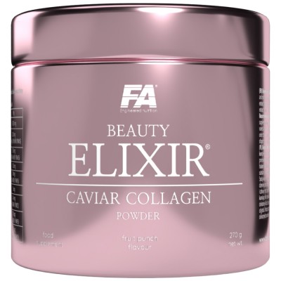 Beauty Elixir Caviar Collagen Powder - Плодов Пунш 270 гр | FA Nutrition