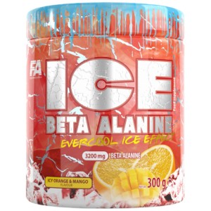 ICE Beta Alanine - Icy Orange & Mango 300 гр | FA Nutrition ICE Beta Alanine - Icy Orange & Mango 300 гр | FA Nutrition
