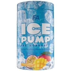 ICE Pump Evercool Pre-Workout - Icy Mango & Passion Fruit 463 гр | FA Nutrition ICE Pump Evercool Pre-Workout - Icy Mango & Passion Fruit 463 гр | FA Nutrition