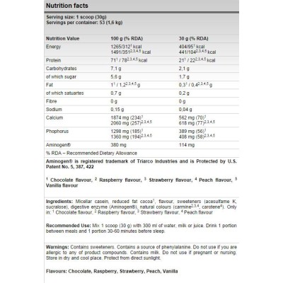 Platinum Micellar Casein - Шоколад 1600 г | FA Nutrition