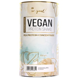 Vegan Protein Shake with Stevia - Шоколад 450 гр | FA Nutrition Vegan Protein Shake with Stevia - Шоколад 450 гр | FA Nutrition