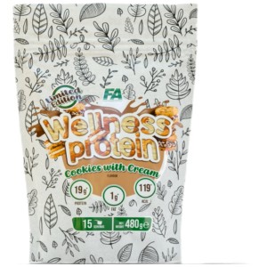 Wellness Protein - Бисквити с крем 480 гр | FA Nutrition Wellness Protein - Бисквити с крем 480 гр | FA Nutrition