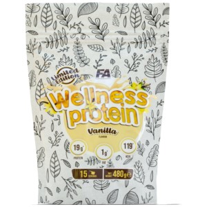 Wellness Protein - Ванилия 480 гр | FA Nutrition Wellness Protein - Ванилия 480 гр | FA Nutrition