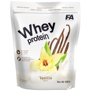 Whey Protein High-Grade Whey Protein Concentrate - Ванилия 908 гр | FA Nutrition Whey Protein High-Grade Whey Protein Concentrate - Ванилия 908 гр | FA Nutrition