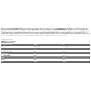 WOW ! Protein Oatmeal | 20% Protein - No Sugar Added - Горски плодове 1000 г | FA Nutrition